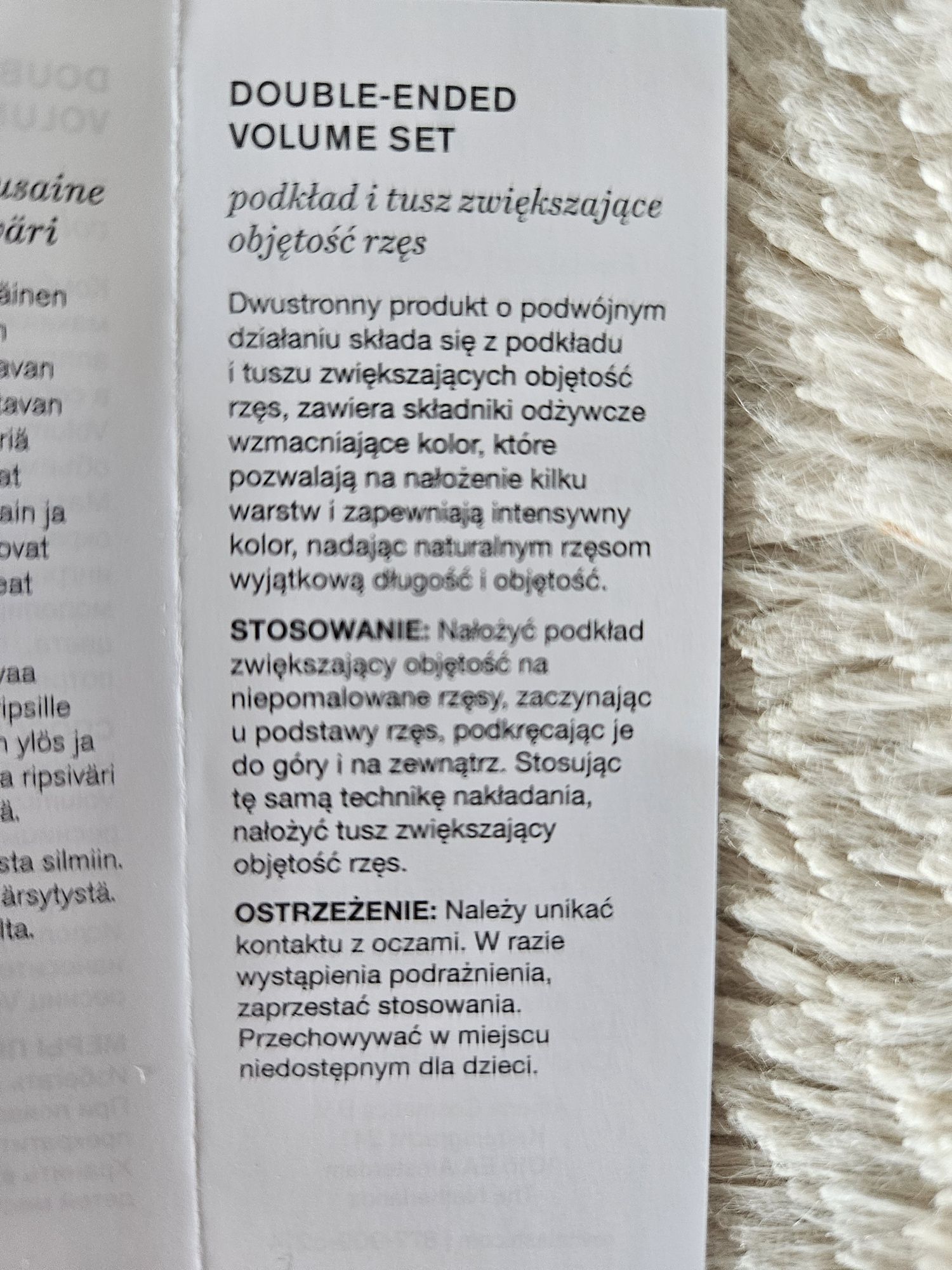 REVITALASH podkład i tusz zwiększający objętość