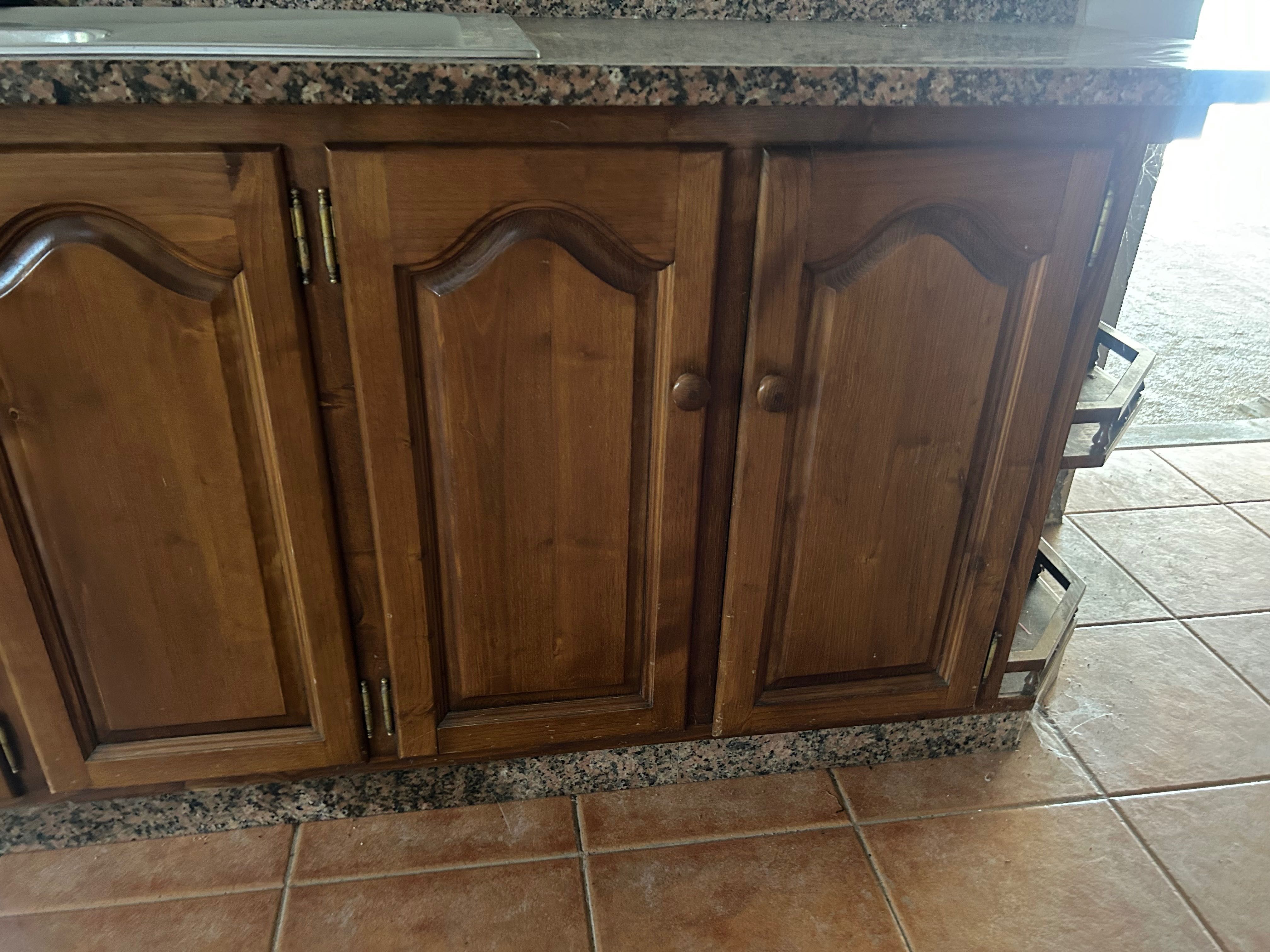 Móveis de cozinha com pedra em granito