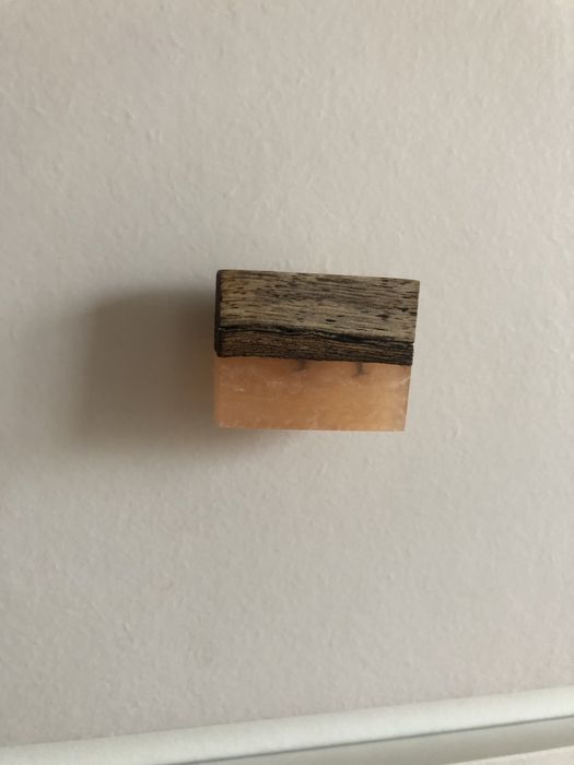 Puxadores sklum madeira e acrilico