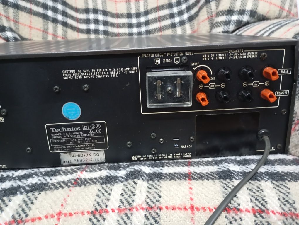 Amplificador technics su 8077k