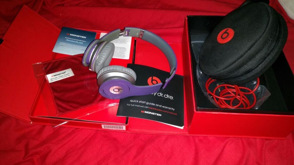 Beats audio edição limitada Justin Bieber.