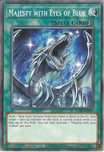 Karta YUGIOH Majesty with Eyes of Blue