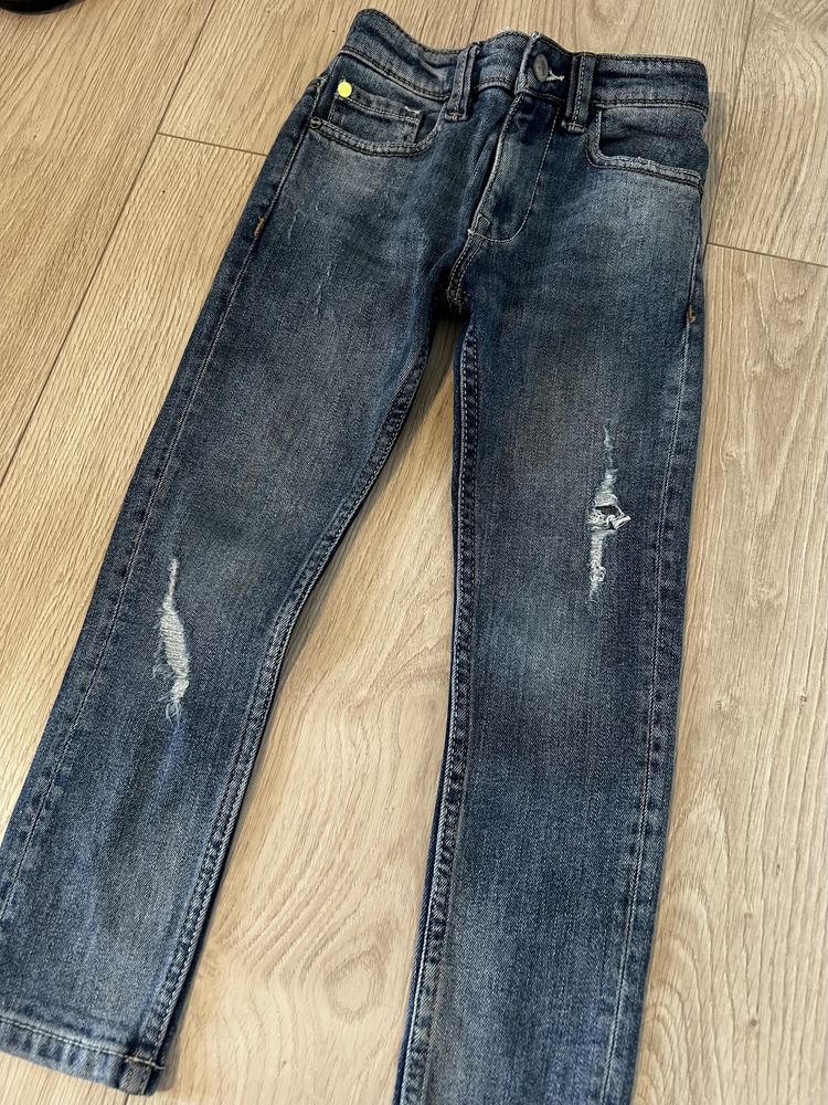 Spodnie jeans Next dżinsy  110 (4-5)