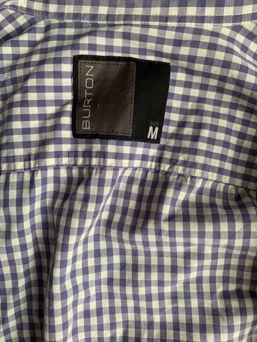 Чоловіча сорочка в клітинку Burton