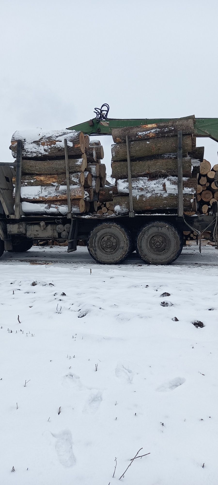 Дрова та послуги маніпулятора