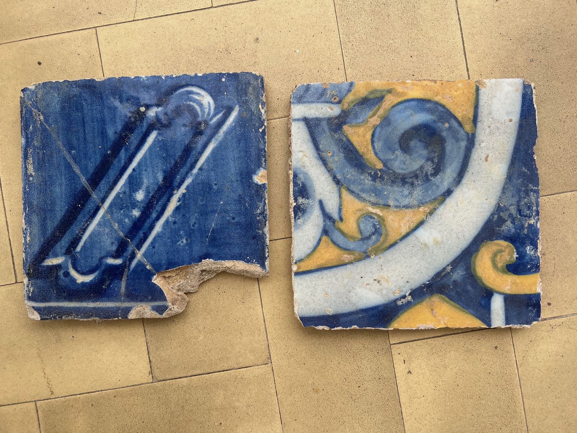 Azulejos do século 18