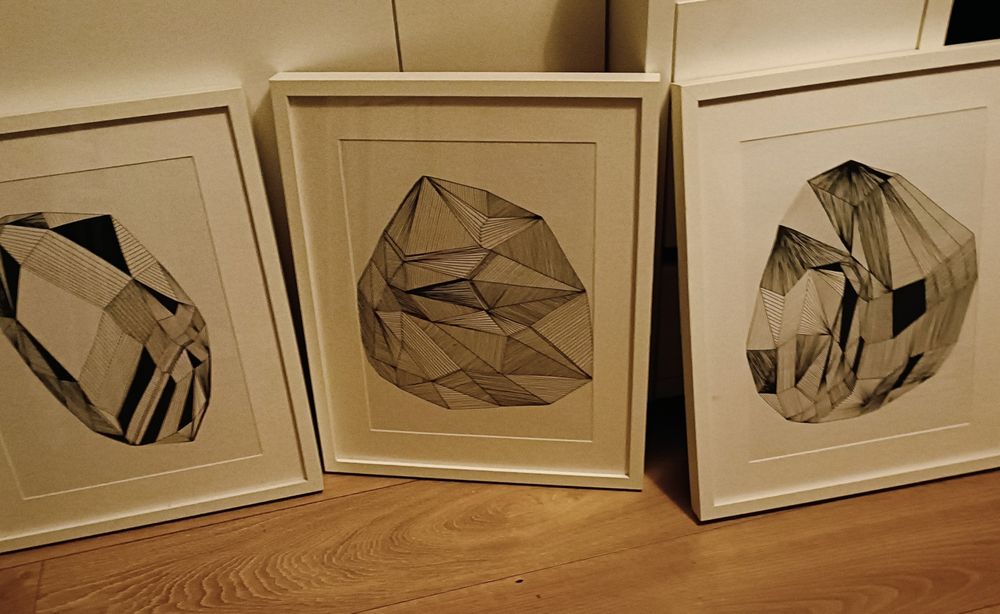 Ramki ribba z plakatami Ikea