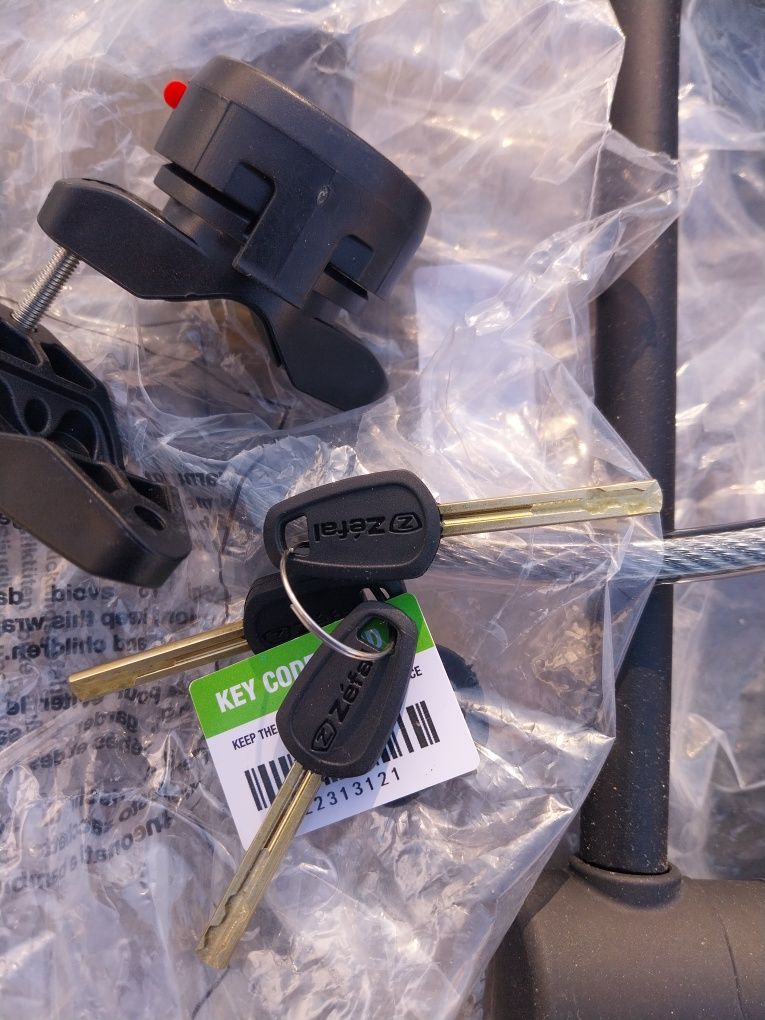 Zabezpieczenie rowerowe U-lock Zefal K-Traz U17 Cable Lock