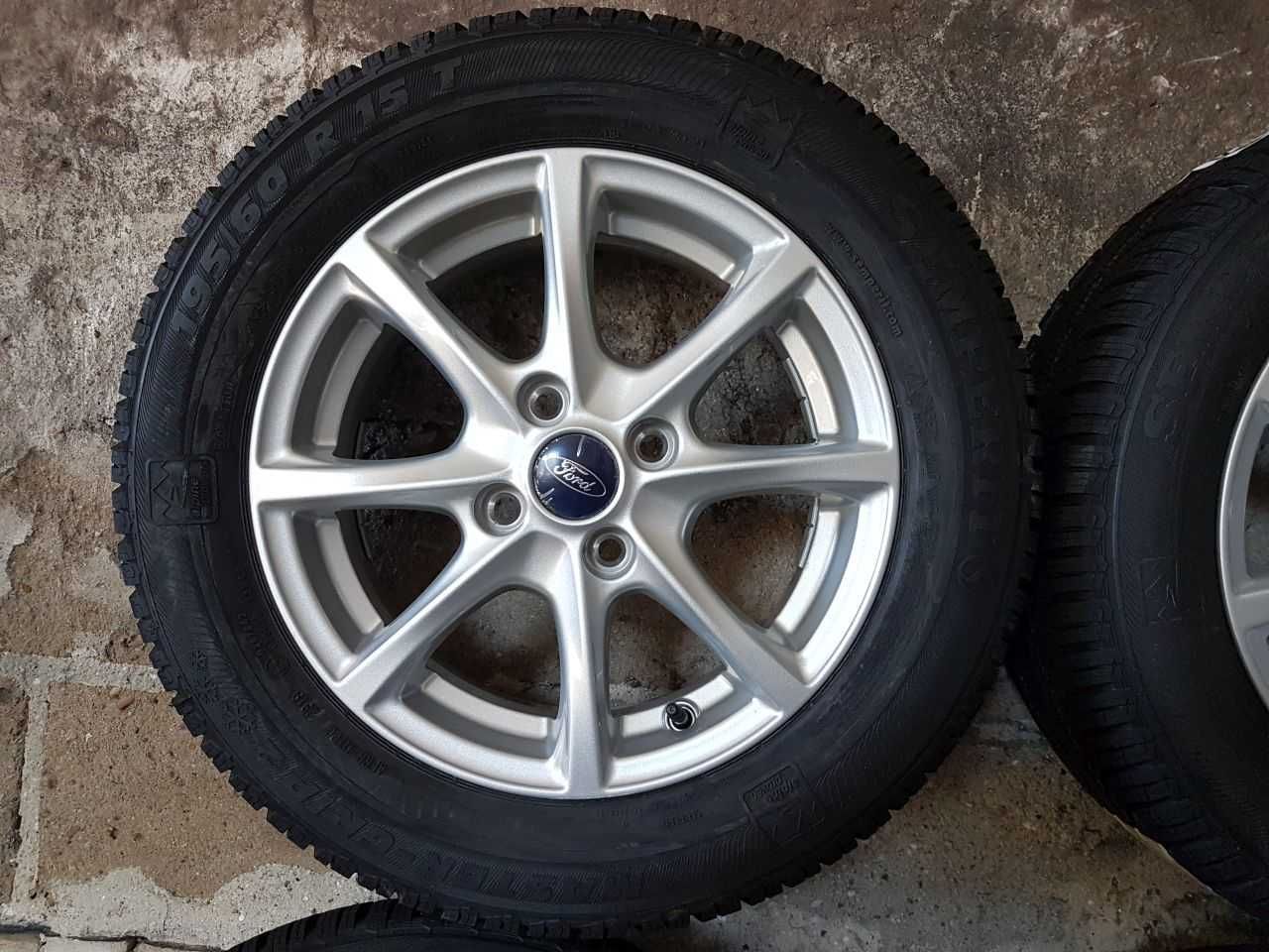 Nowe Felgi aluminiowe Ford R15 4x108 6JX15H2 ET 45 czujniki TPMS