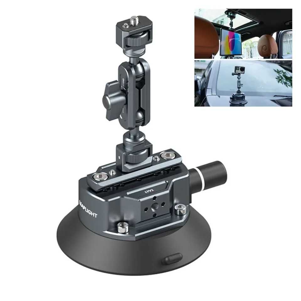 Uchwyt z przyssawką do samochodu z pompką ręczną do DJI Osmo Action