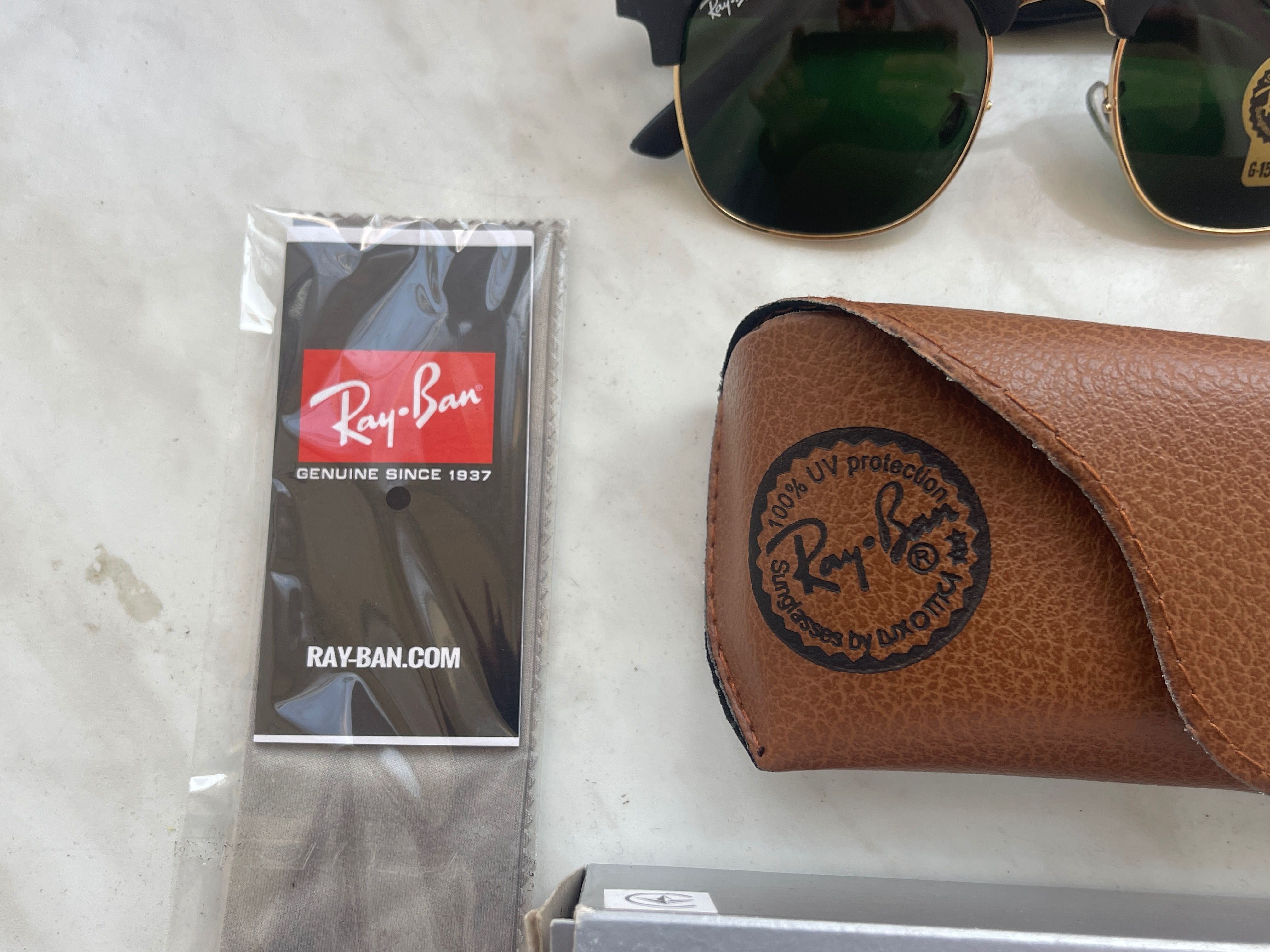 Окуляри Ray Ban з зеленим склом