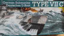 Model U-Boot typ VIIC 1/144 Revell