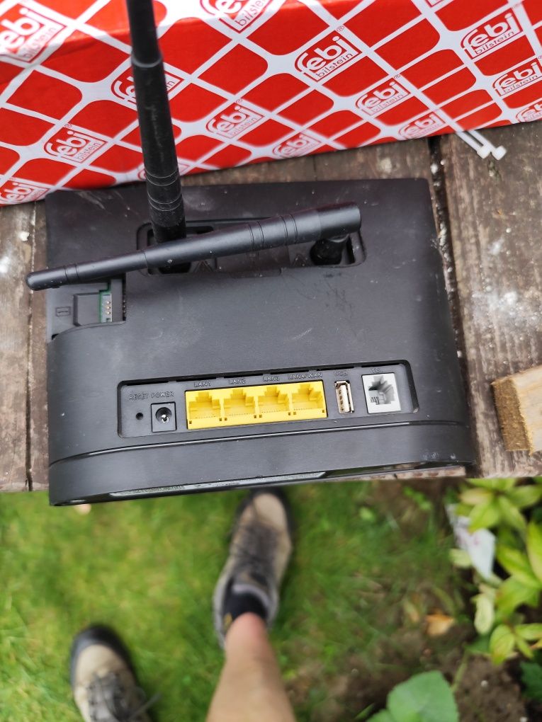 Router LTE plus antena zewnętrzna