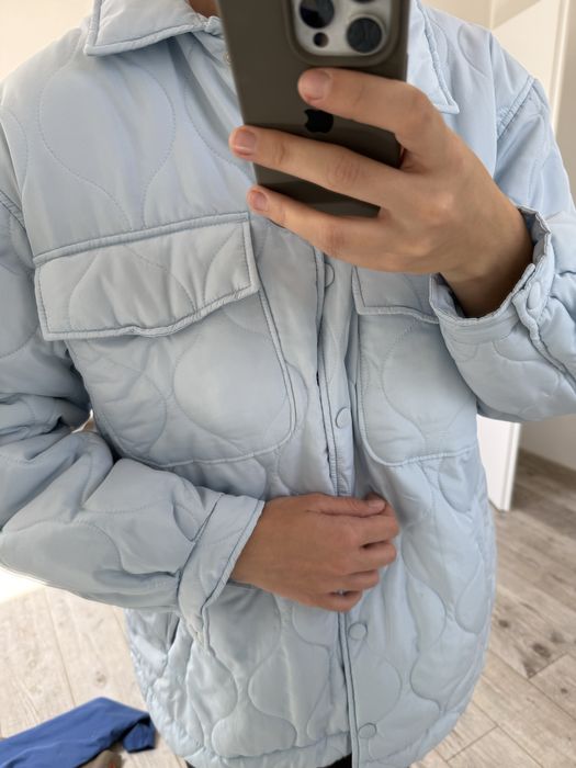 Kurtka pikowana H&M oversize