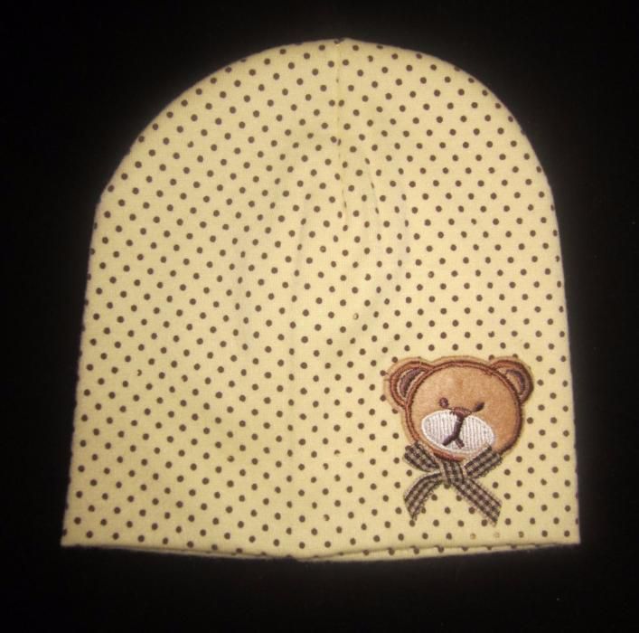 Gorro Bebé com ursinho