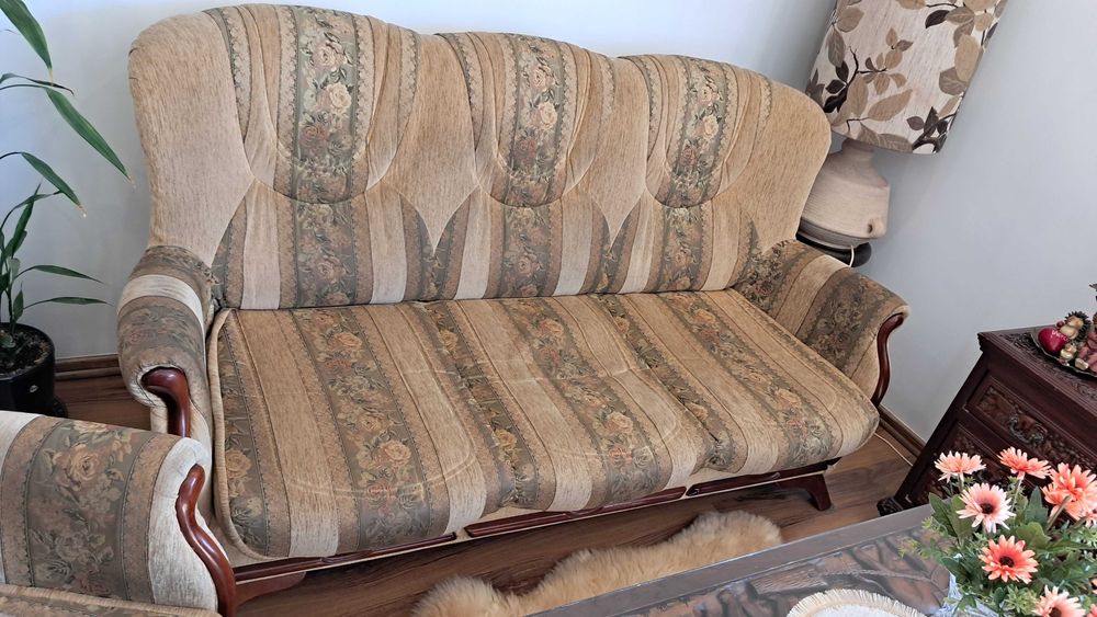 Sofa FRYDERYK z funkcją spania 2x fotele