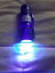 Lanterna  led UV - 9 leds