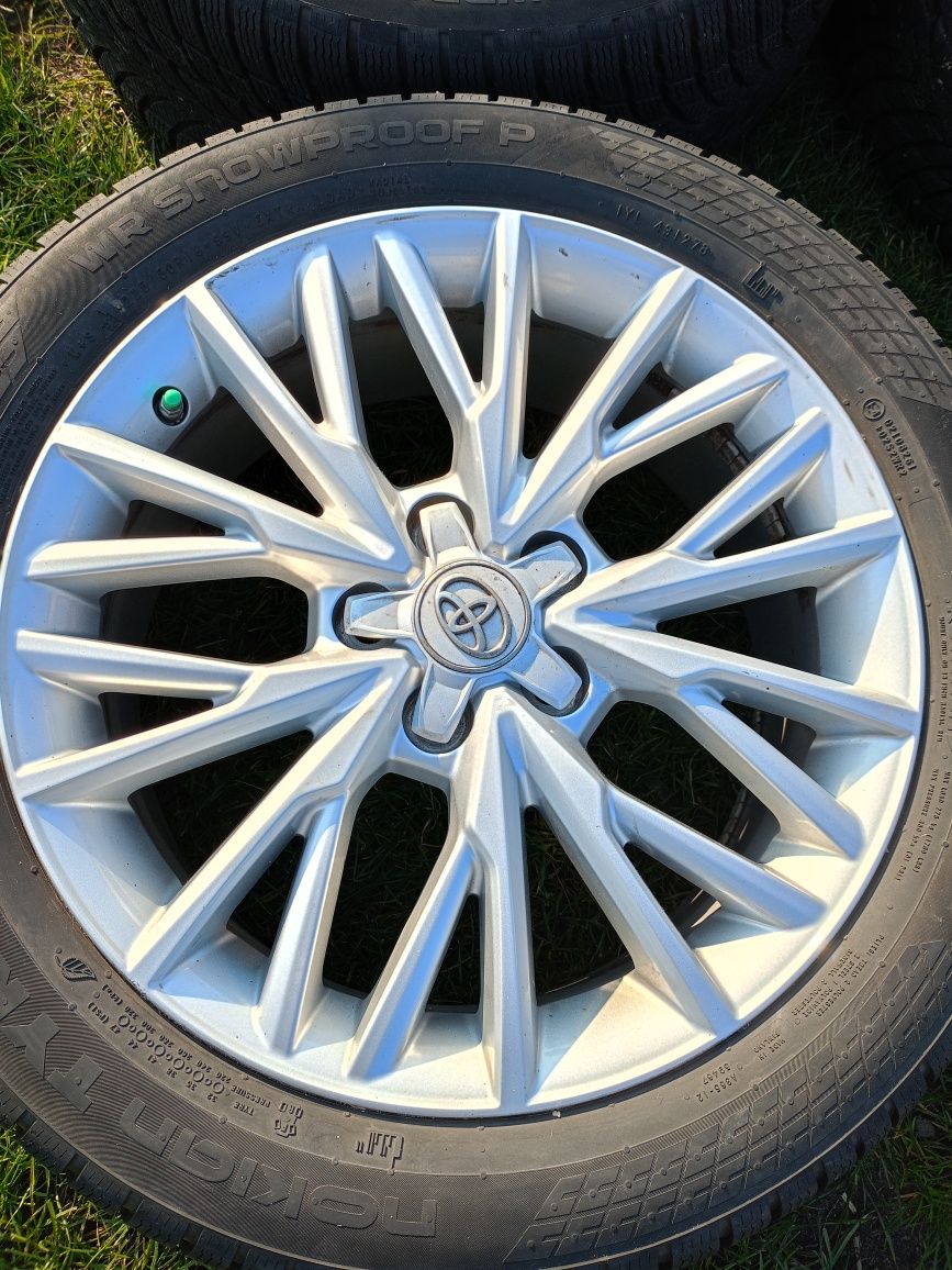 Koła oryginalne Toyota 18j5x114,3.et 50. CHR.225/50r18 felgi i opony