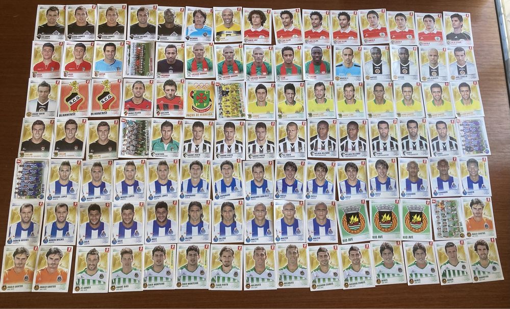 Cromos Época 2010/2011 Liga Portugal