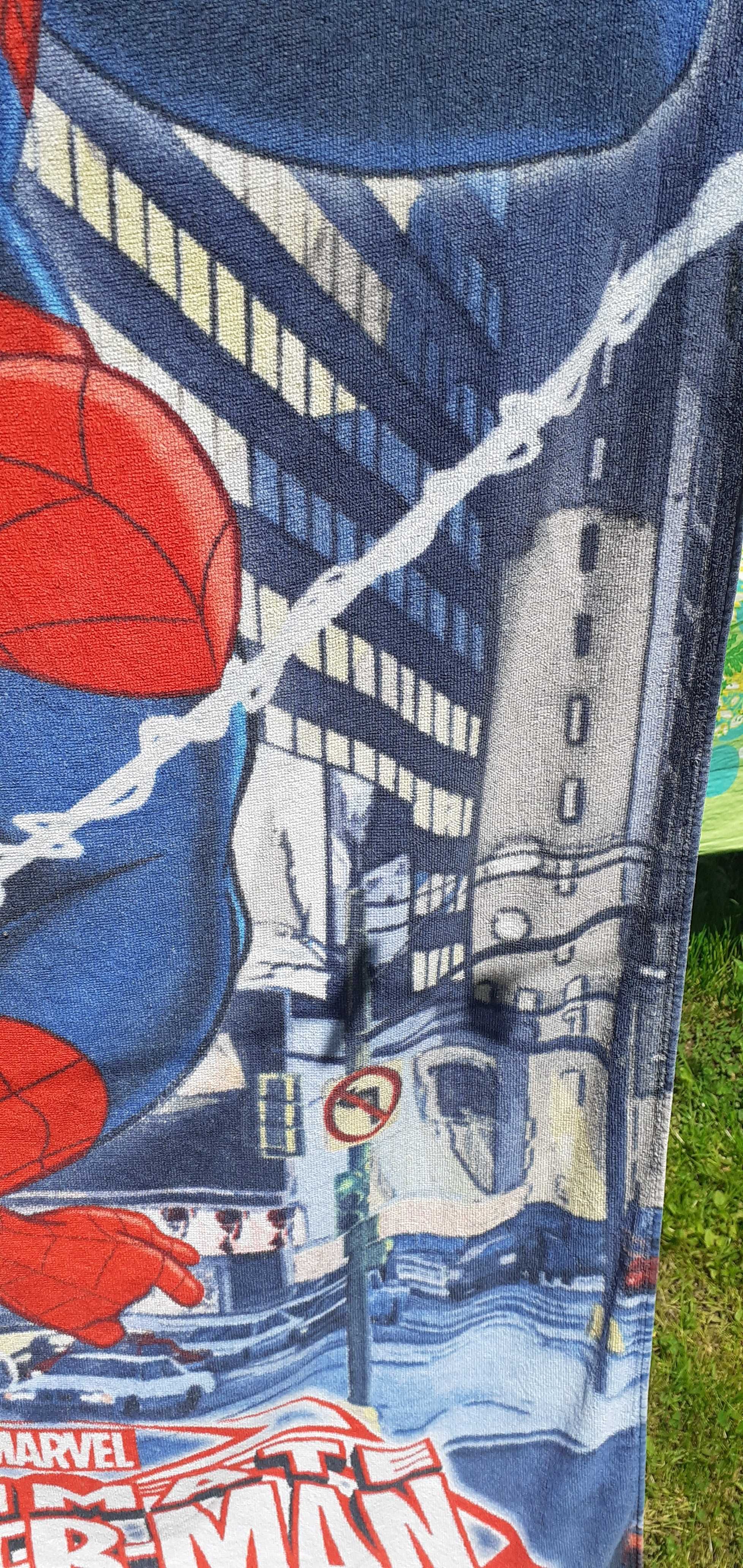 Spider-Man Ultimate Marvel ręcznik kąpielowy bawełniany frotowy