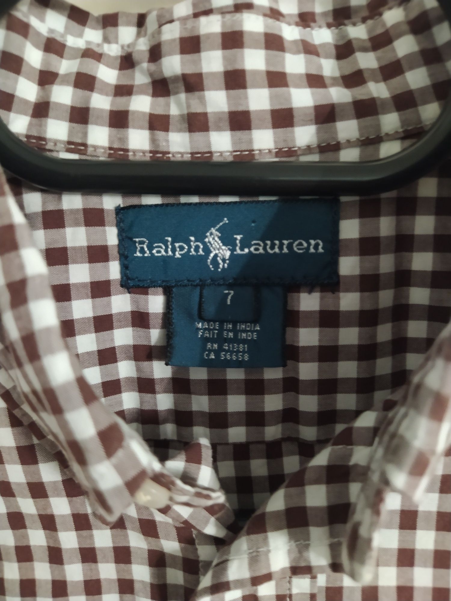 Ralph Lauren, chłopięca koszula, r. 7