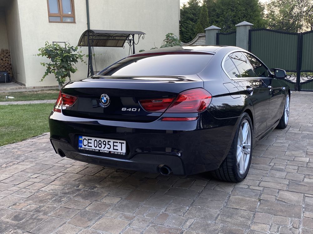 BMW 640i 6 Series Gran Coupe F06