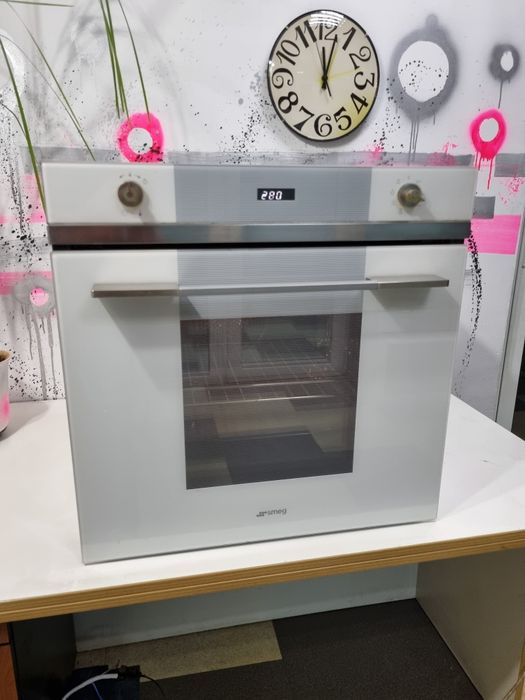 ТОП Smeg Italy біла духова шафа духовка пічка печка духовой шкаф