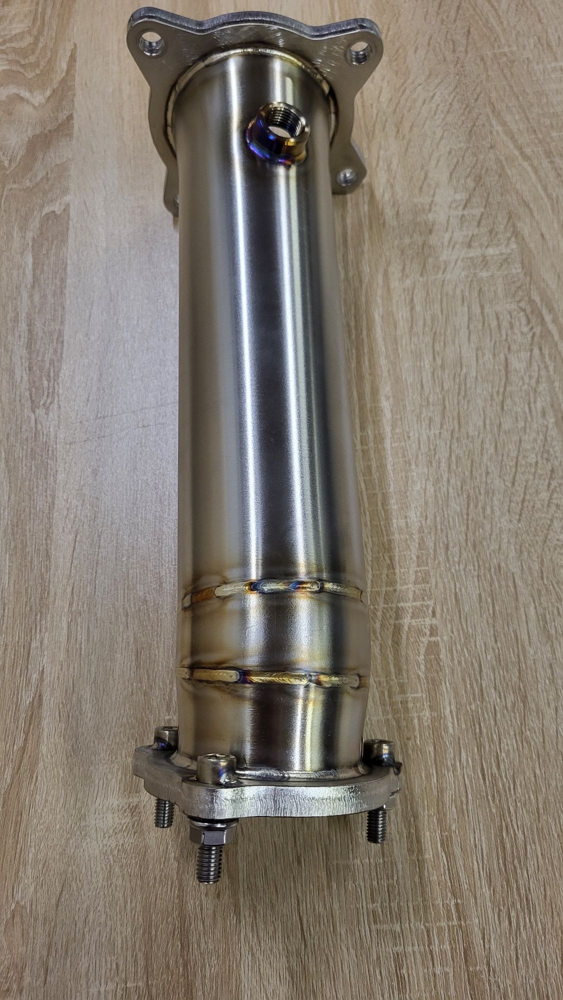 Даунпайп Audi А6 С7 Downpipe Ауді A6 C7 2.0 TFSI Heat Shield