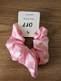 Nowa satynowa gumka do włosów scrunchie 110 akcesoria do włosów włosy