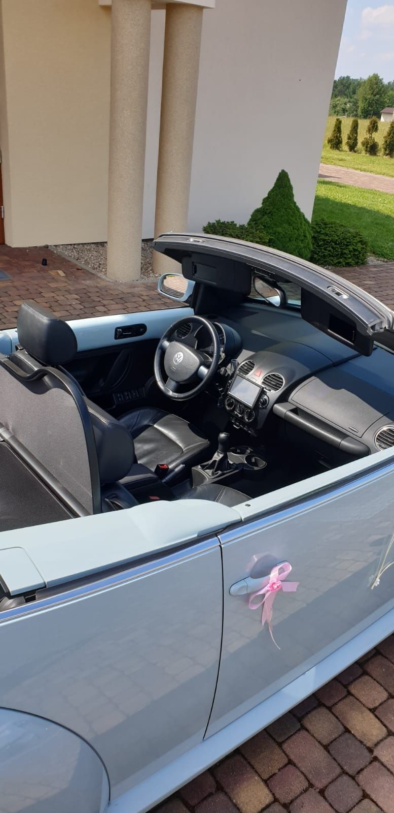 auto do slubu auto na wesele samochod Vw New beetel / garbus