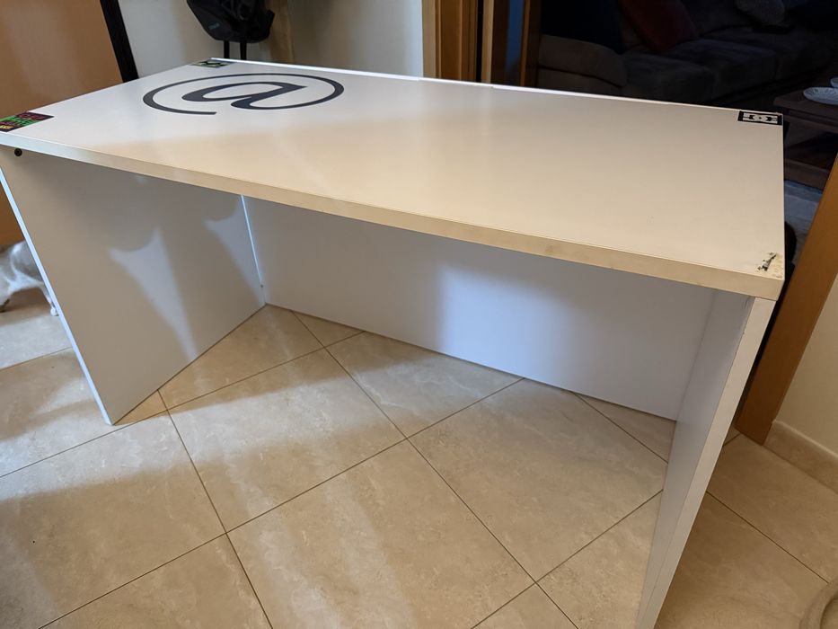 Secretaria branca 120x60