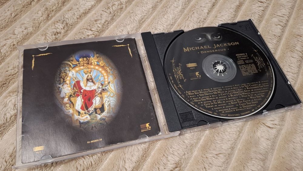 CD Michael Jackson - DANGEROUS , BAD , HISTORY Zestaw 3 Albumy