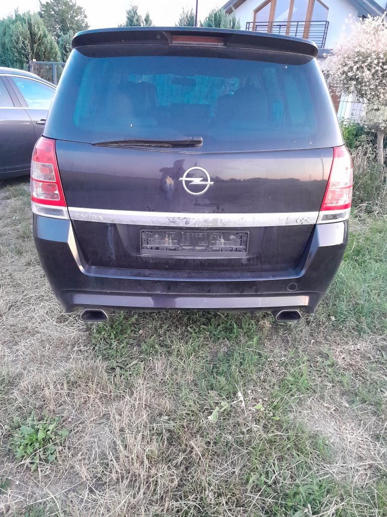 Opel Zafira B OPC zderzak tył tylny z291 z20R z157 arden blue