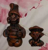 Комплект сувениры фигурки статуэтки казаки керамические ручная работа
