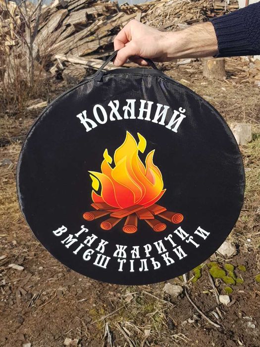 Найкраща ціна! Сковорода з диска для пікніка барбекю садж гриль мангал