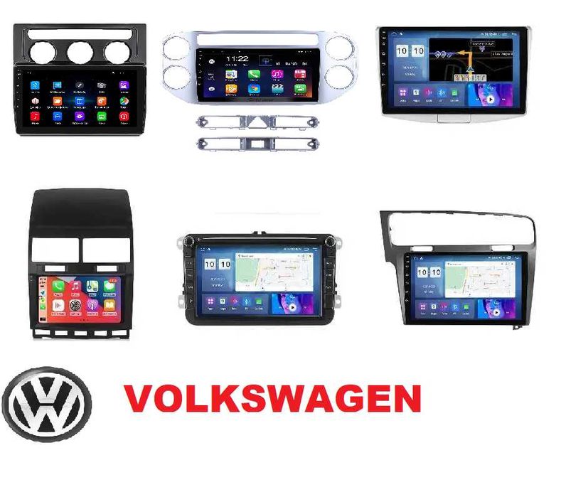 Магнітола  Volkswagen Passat Golf Jetta Polo Tiguan Touareg T5 Touran