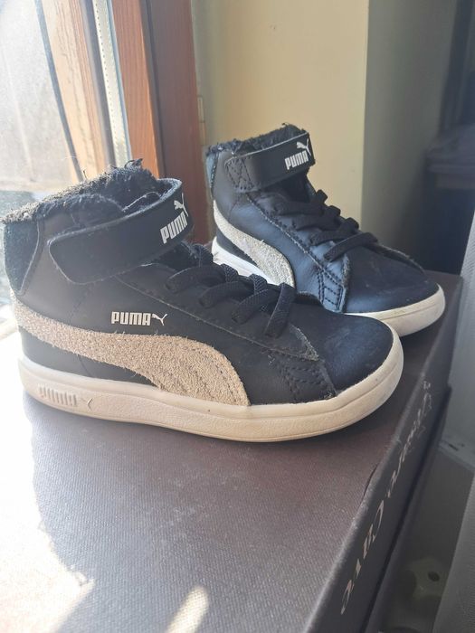 Хайтопи 3 пари!!! Теплі Puma Zara черевички 23 розмір 14,5 см