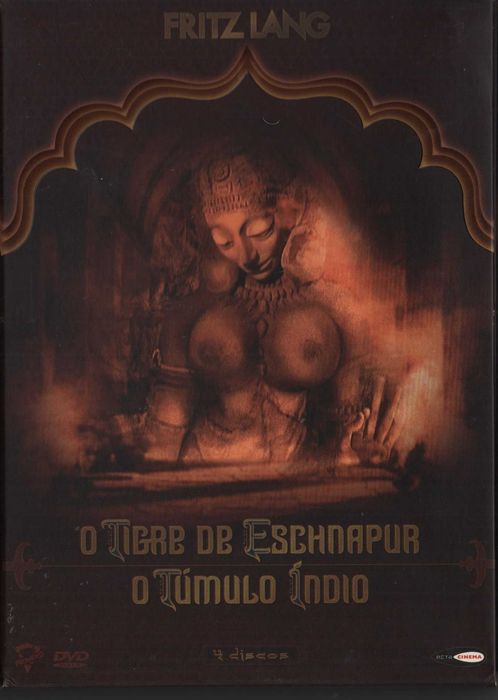 Dvd Caixa Com 2 Filmes de Fritz Lang - drama - 4 dvd's