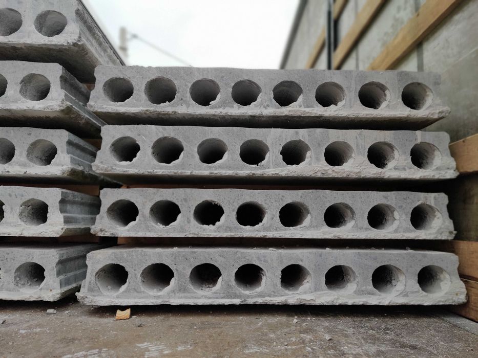 Плити перекриття Полегшені Панелі перекриття Пустотні Плиты перекрытия