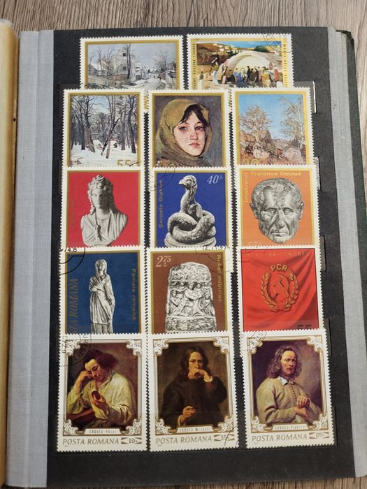 Znaczki pocztowe + klaser gratis