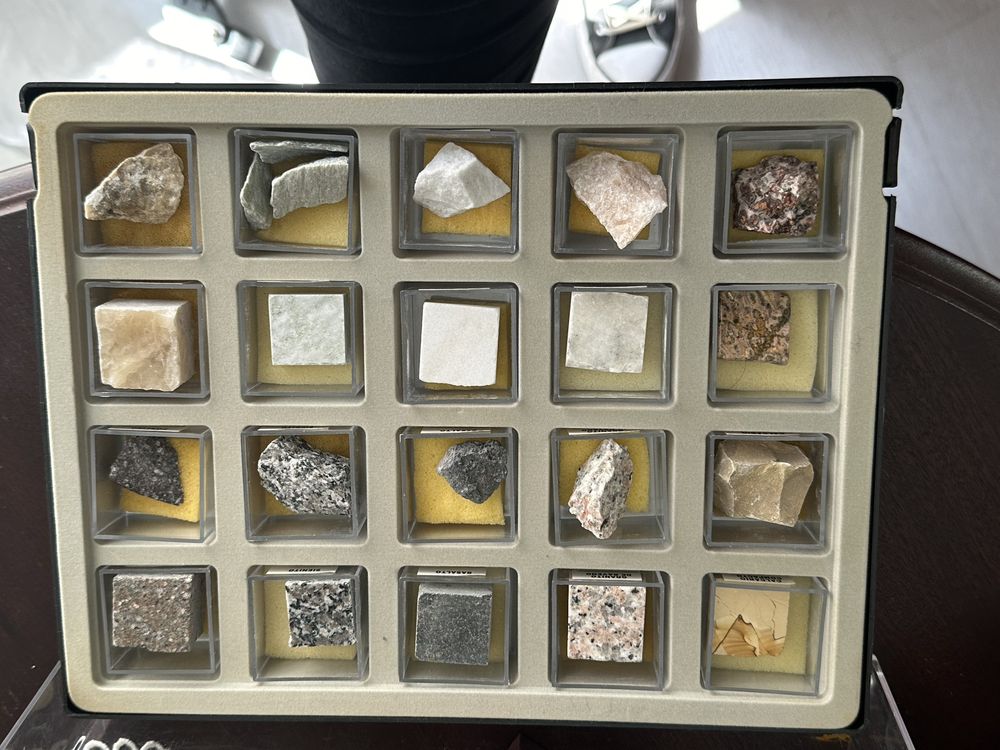 Coleção de Minerais.