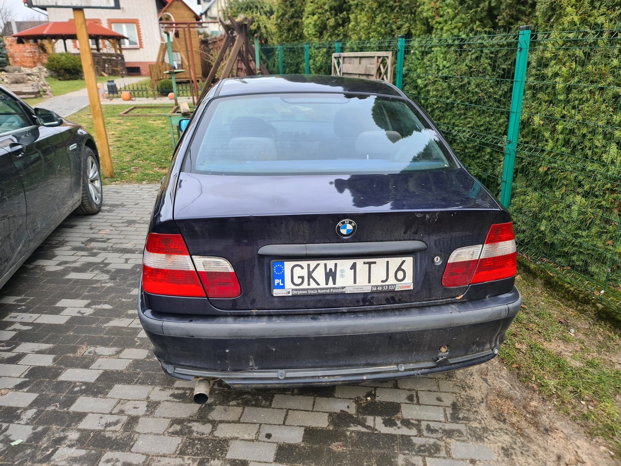 BMW na części, uszkodzony silnik!