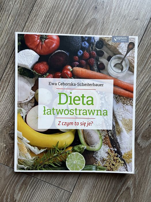 Dieta lekkostrawna dieta łatwostrawna książka kucharska