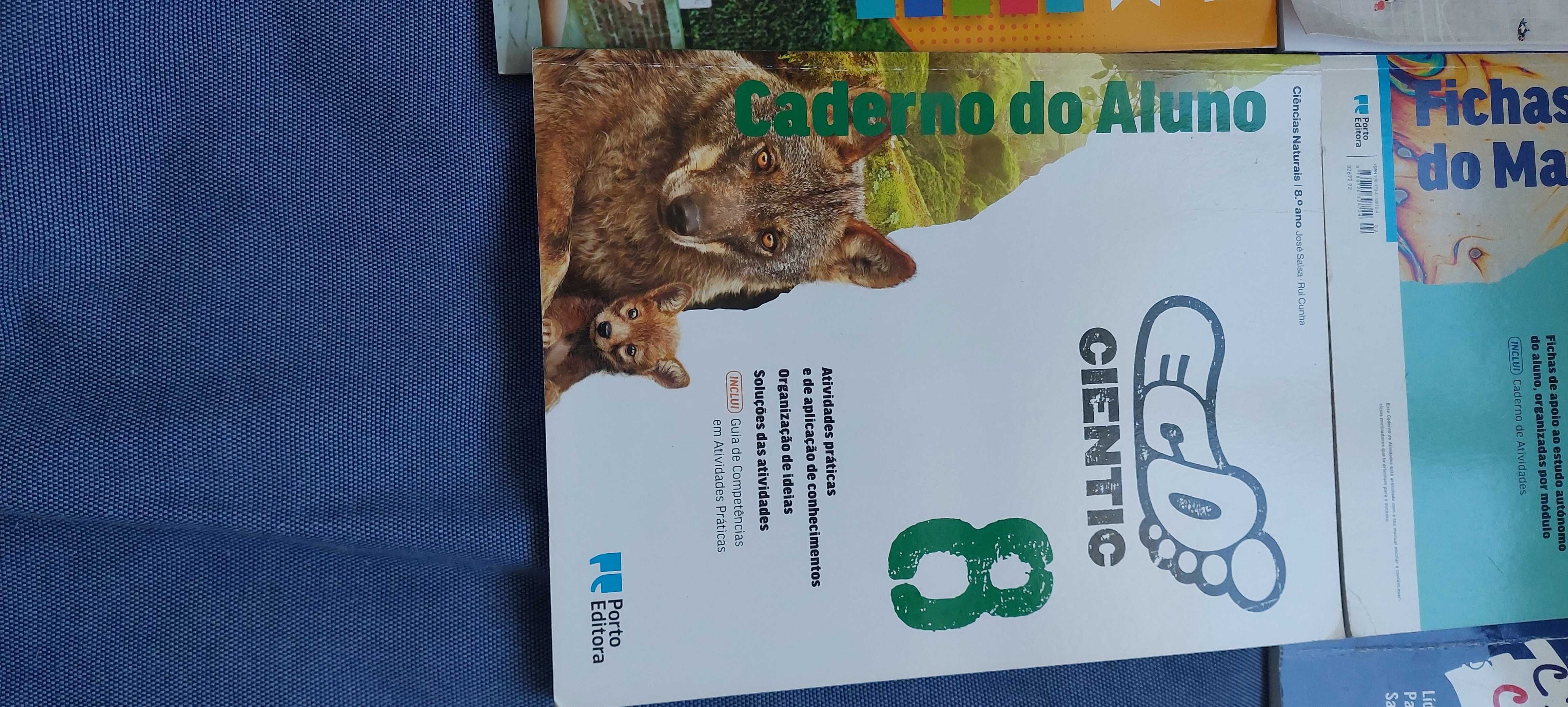 Cadernos de ativudades de 8 ano