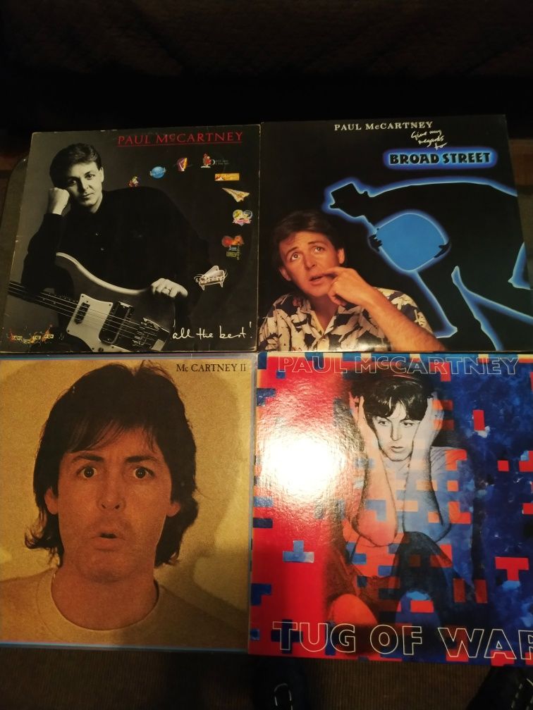 Discos vinil (Paul McCartney, L. Pavarotti)