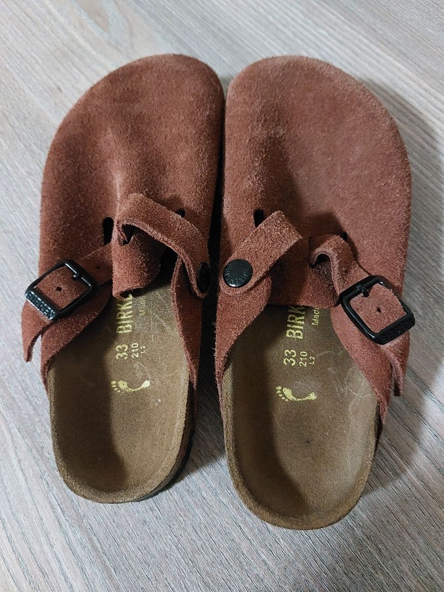 Дитячі замшеві Birkenstock