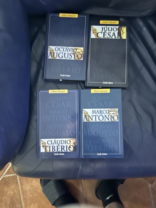 Imperadores romanos, colecção de 4 livros