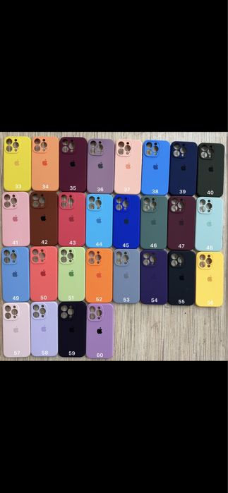 Чехол для iphone 14 pro max и другие модели silicone case