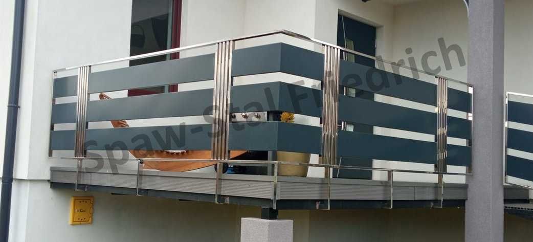 Balustrady,bramy,schody,zadaszenia-stal nierdzewna,czarna i aluminium