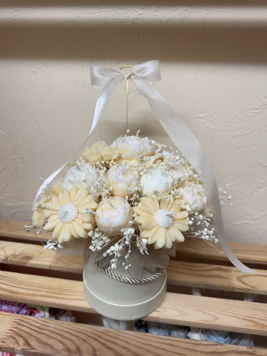 Flower box kwiaty sojowe.